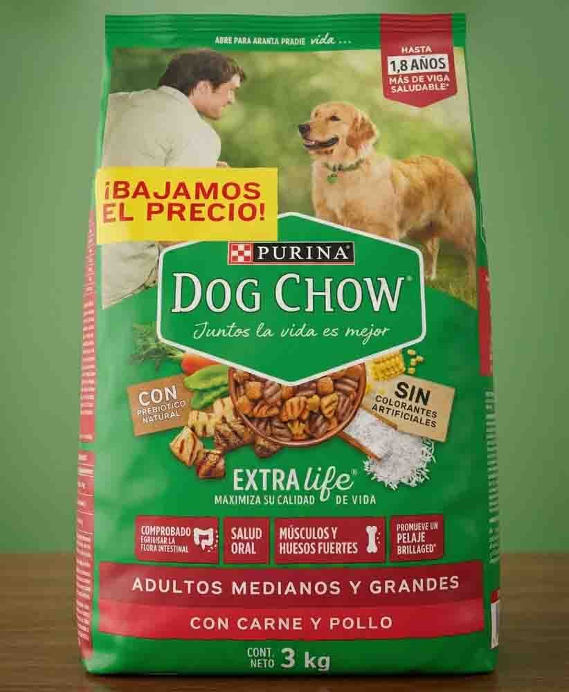 DOGCHOW ADLTS s/CLR M/G 6x2kg CO