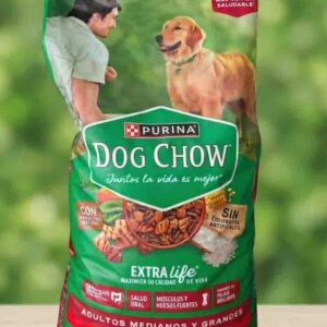 DOGCHOW ADLTS s/CLR M/G 8kg CO