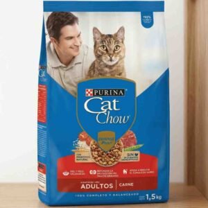 CAT CHOWADULTOCARNEPrebioticos 6x1.5kgCO