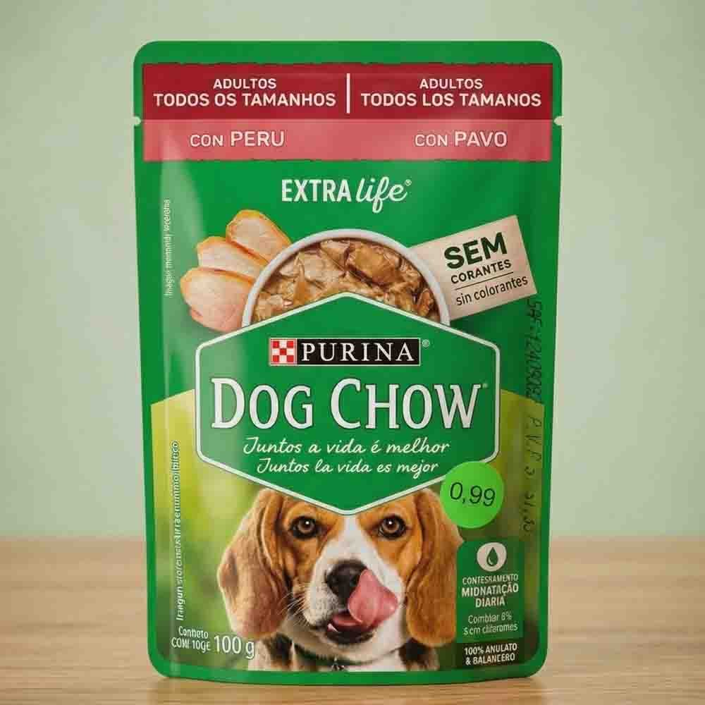 DOGCHOW Adlt TdTm c/ Pavo 15x100g XI