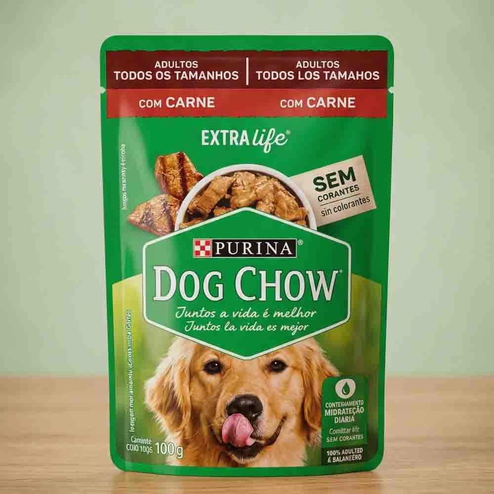 DOGCHOW Adlt TdTm c/ Carne 15x100g XI