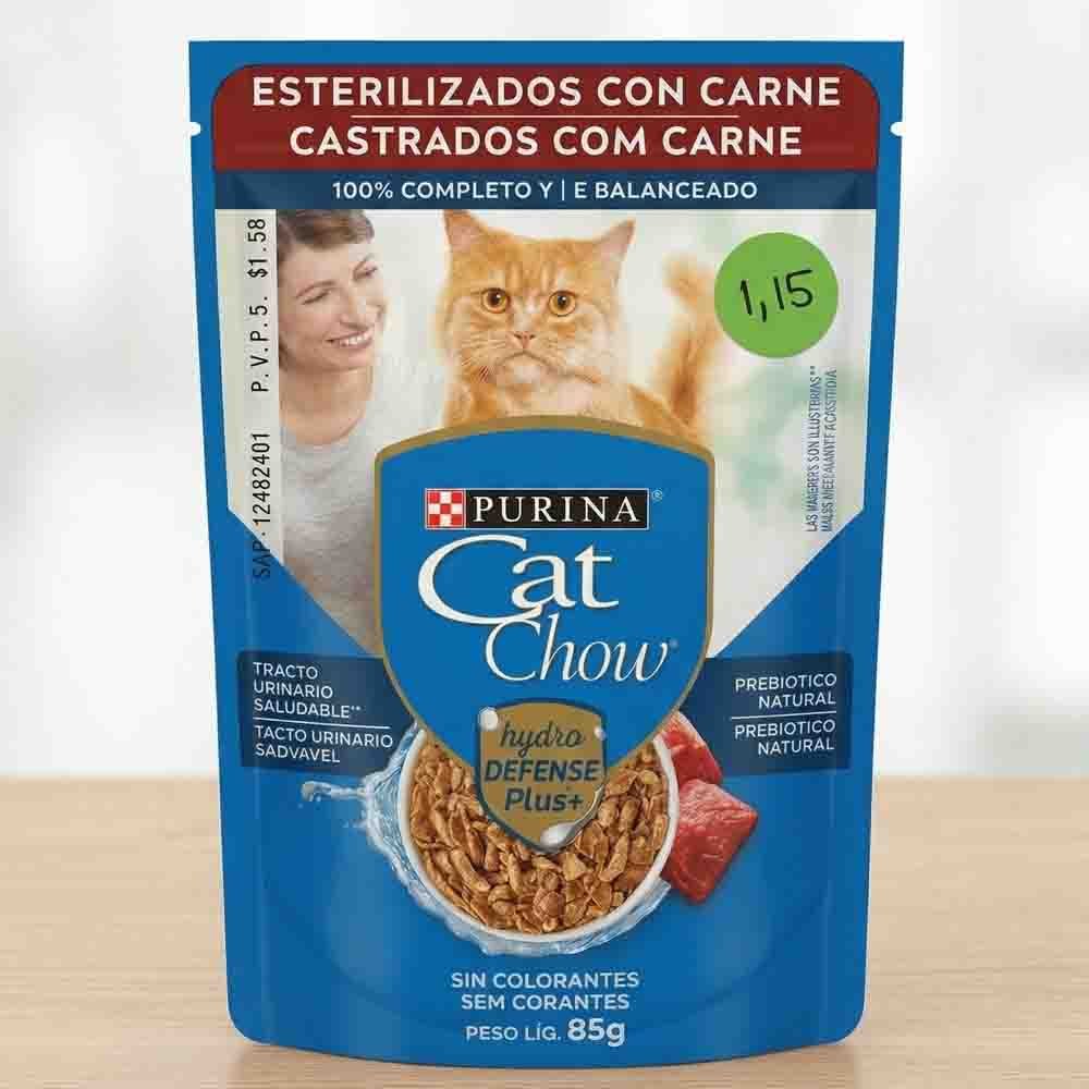 CAT CHOW Esterilizados Car 15x85g N1 XI