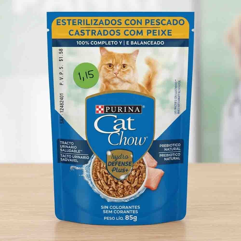 CAT CHOW Esterilizados Pes 15x85g N1 XI