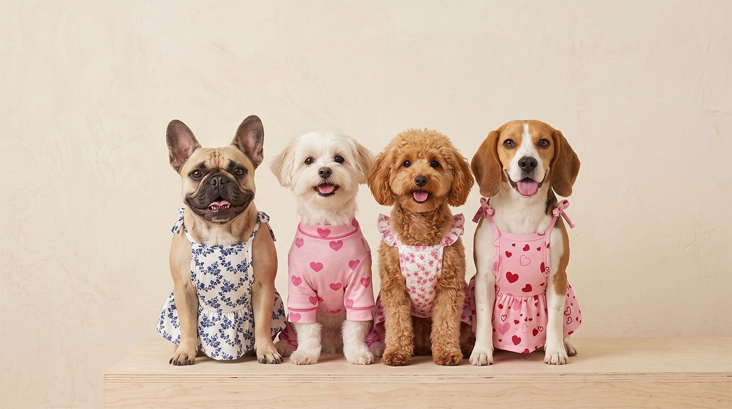 Colección de ropa para perritas Panki Pet